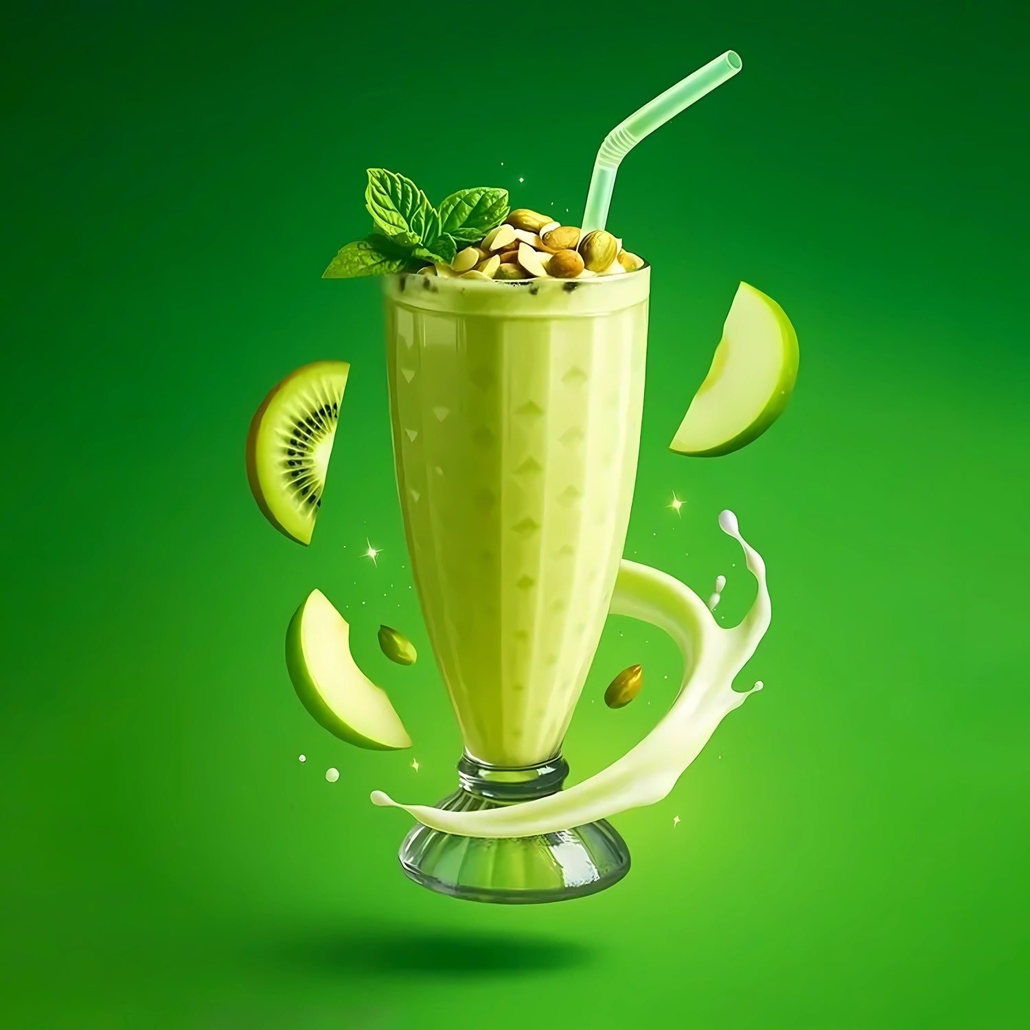 Supermom Transparent Plastic Milkshake Glass Set (400ML / 6 Pc) Supermom Transparent Plastic Milkshake Glass Set (400ML / 6 Pc)